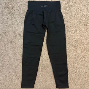 NVGTN Black Solid Seamless Legging